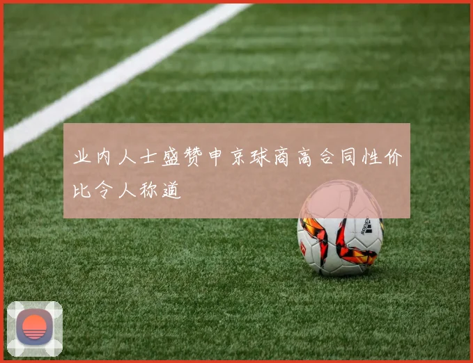 业内人士盛赞申京球商高合同性价比令人称道